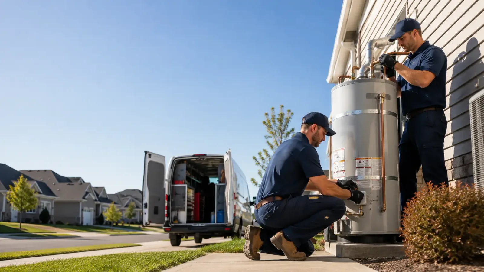 Water Heater Installation in Claremont, MN